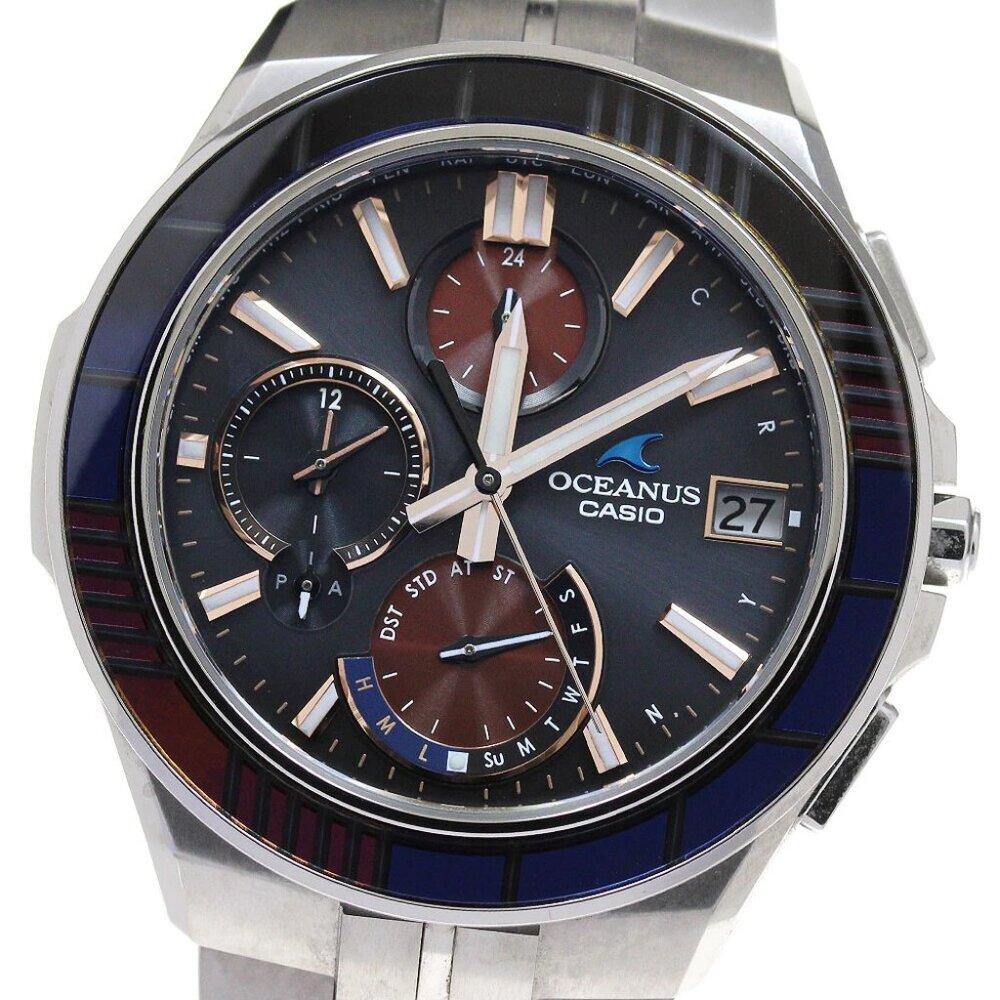 CASIO Oceanus Manta OCW-S5000D-1AJF Solar Powered Radio Men's Watch